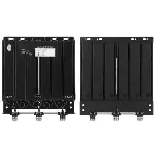 ПОРТАТИВНЫЙ ДУПЛЕКС UHF С 6 ОТСЕКАМИ, 50 Вт, ЧЕРНЫЙ, 26,2X24X8,2 СМ