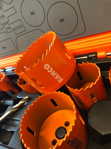 BAHCO Пробойники по металлу Bi-Metal Sandlfex 22–68 мм