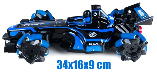 Авто RC CAR Дистанционно управляемый жест DRIFT 4x4 BOLID Formula ДЫМ