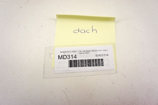MD314 Renault Clio V Крыша 369 HB