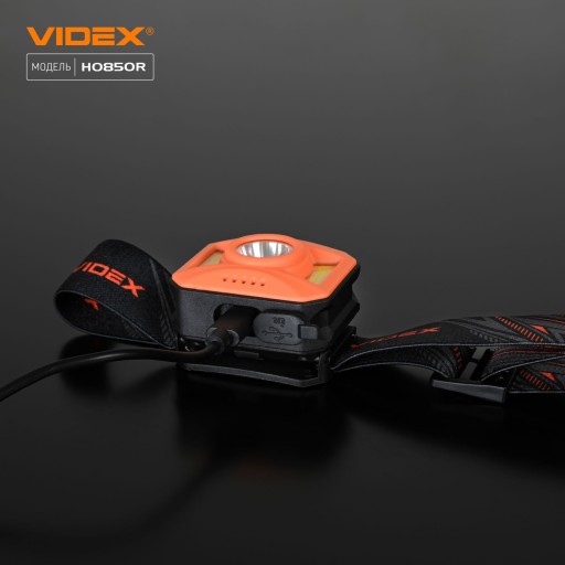Latarka czołowa LED VIDEX COB 5W CREE XTE 5W 400lm 5000K IP65
