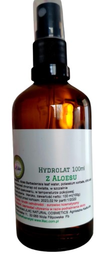 hydrolat z aloesu 100 ml