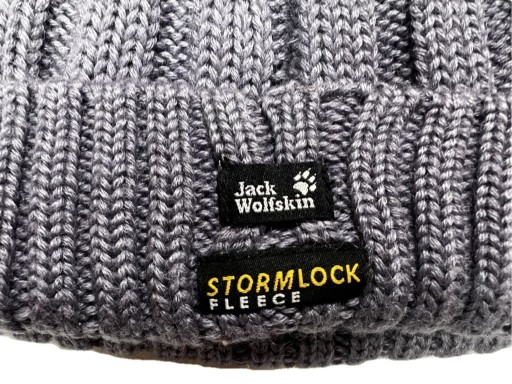 ШАПКА JACK WOLFSKIN STORMLOCK ИЗ ШЕРСТИ ИЗ ФЛИСА