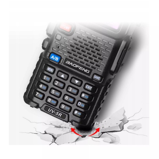 Радиостанция Baofeng UV-5R, 5 Вт, аккумулятор 1800 мАч