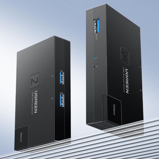 UGREEN SWITCH АДАПТЕР ПЕРЕКЛЮЧАТЕЛЬ 2x USB 3.0, ДВУНАПРАВЛЕННЫЙ