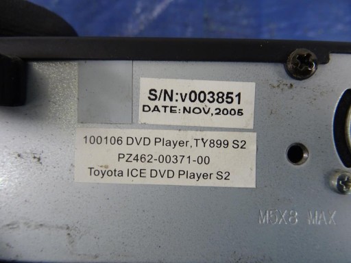 MONITOR ZAGŁÓWEK ZAGŁÓWKI LEXUS RX400H RX DVD