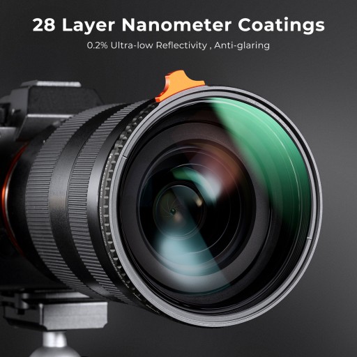 ND-фильтр Серый Регулируемый ND2-ND32 77 мм True Color MRC Nano X K&F ND 2-32