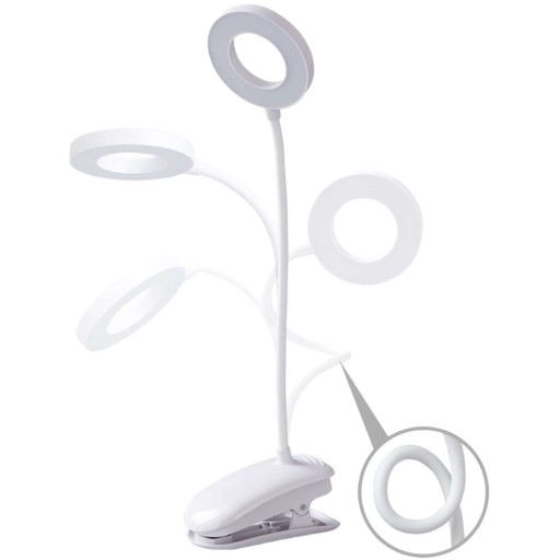 ШКОЛЬНАЯ НАСТОЛЬНАЯ ЛАМПА 18 LED USB CLIP