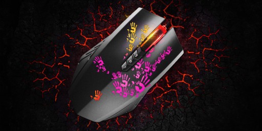 Мышь A4Tech Bloody Gaming A60 Blazing с разрешением 4000 точек на дюйм Core3