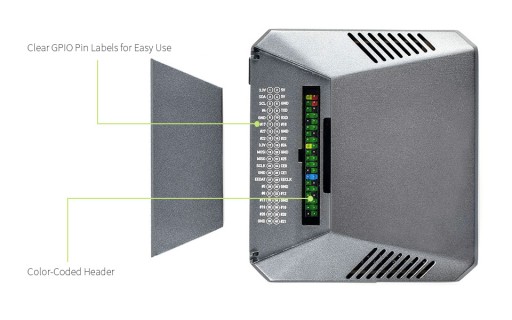 Алюминиевый корпус для Raspberry Pi 4 — Argon ONE V2