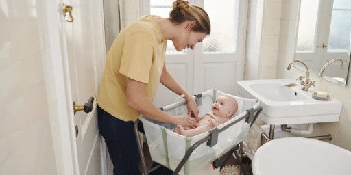 Складная детская ванночка STOKKE FLEXI BATH White Aqua