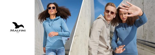 KOSZULKA PIQUE POLO DAMSKA MALFINI 210 BAWEŁNIANA T-SHIRT frost XL