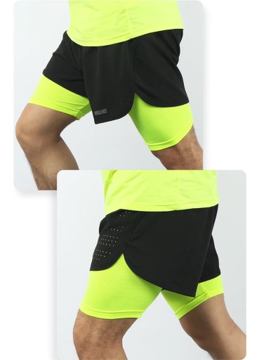 SPODENKI SPORTOWE DO BIEGANIA ARSUXEO NA ROWER SZORTY SIŁOWNIĘ ROWEROWE r M