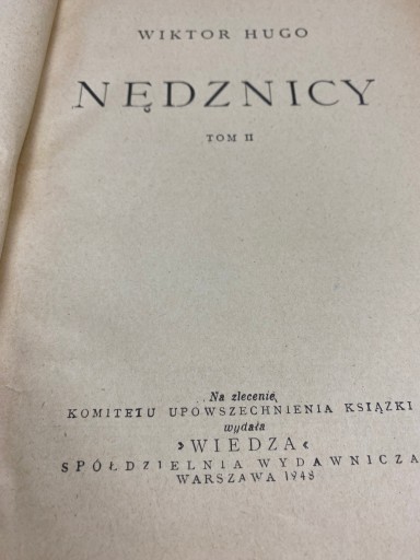 Несчастные люди. Том 1,2 - Виктор Гюго 1948 г.