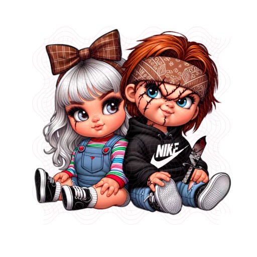 DTF Transfer Naprasowanka Chucky