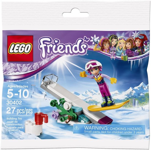 LEGO Friends 30402 «Трюки Стефани на сноуборде»
