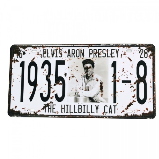 Tablica Ozdobna Blacha Elvis Aron Presley Retro