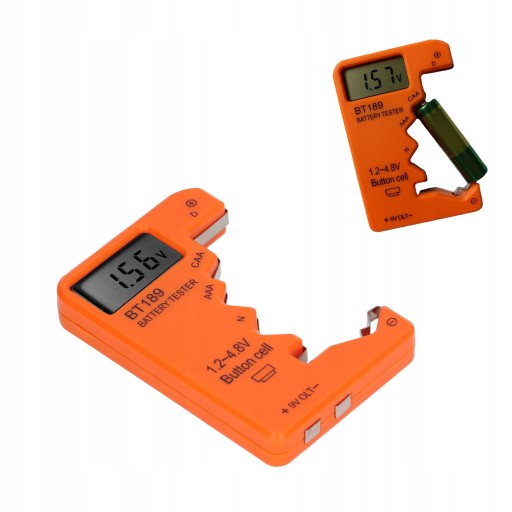 ЦИФРОВОЙ ТЕСТЕР БАТАРЕИ LCD C AA AAA N D LR44 1,5 В/3 В