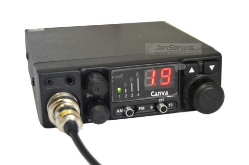 РАДИО CB CANVA 520 AM/FM + CB АНТЕННА ФЛОРИДА + РАЗЪЕМ
