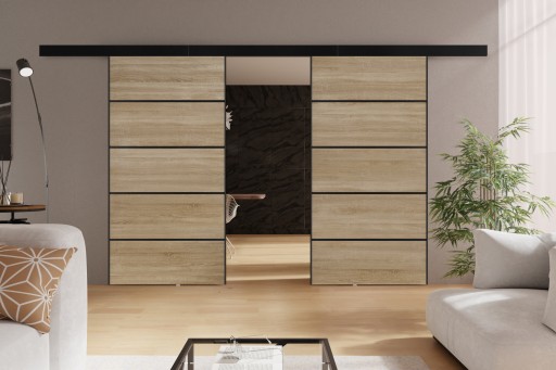 ARTI DUO PLUS 212 настенные раздвижные двери с маскировочной рамкой