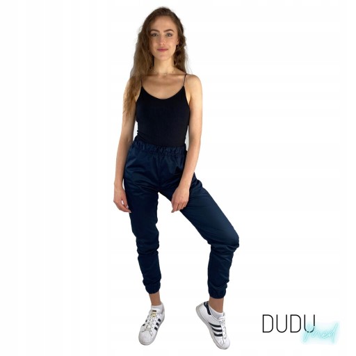 Брюки медицинские эластичные DuduMed Темно-Синие M