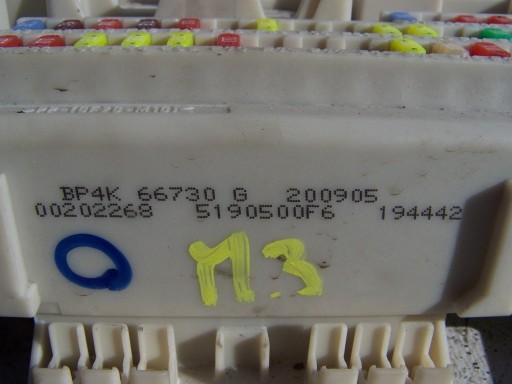 mazda 3 moduł komfortu BP4K66730G 03-