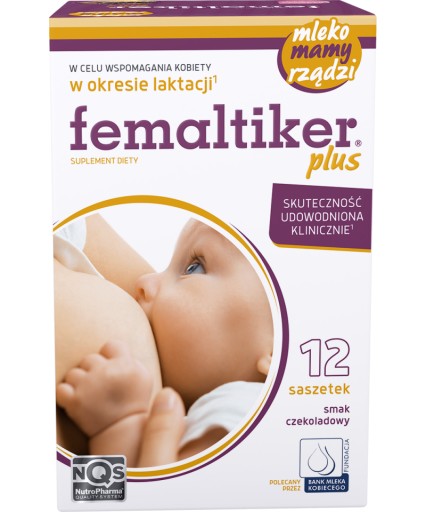 FEMALTIKER PLUS ВКУС ШОКОЛАДА 12 ПАКЕТОВ