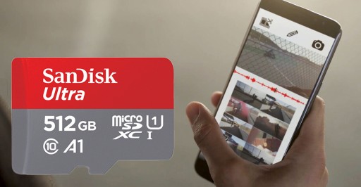 Карта памяти SANDISK Ultra microSDXC 512 ГБ