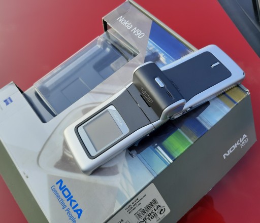 Телефон Nokia N90, 100% новый оригинальный складной мобильный телефон Nokia n90