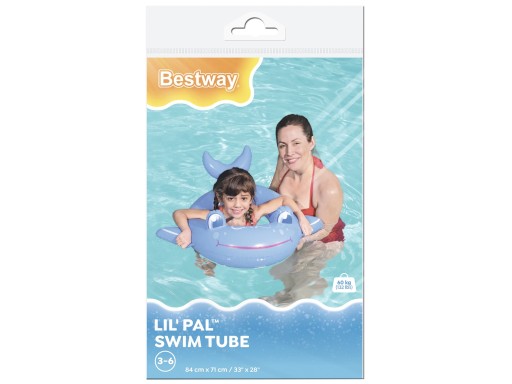 KÓŁKO BESTWAY koło do pływania dla dzieci WIELORYBEK