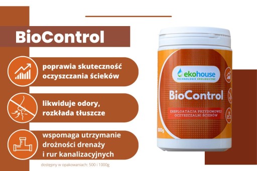 BioControl 1000г Разблокировщик труб и дренажных труб
