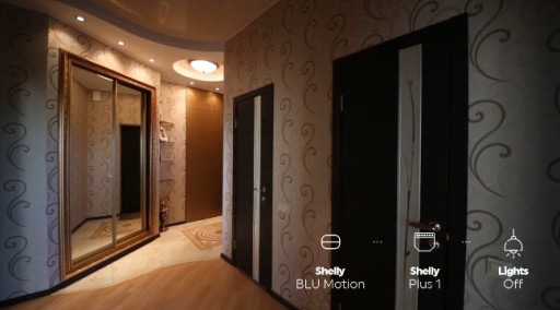 Shelly Blu Motion, pohybové čidlo, Bluetooth