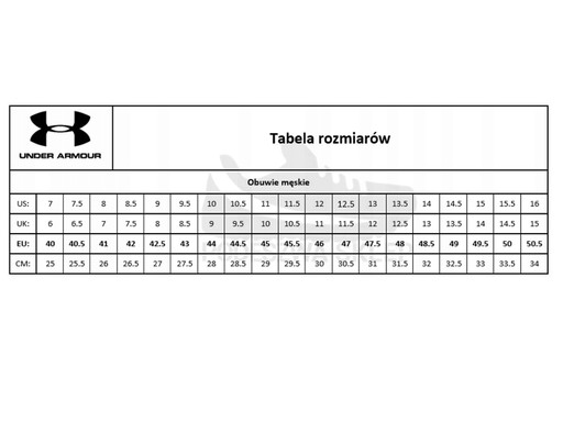Туфли Under Armour Ua Lockdown 6 3025616-001 Черный/Белый