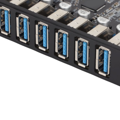 7-портовая плата расширения PCI 7-портовый USB 3.2 Gen1 5 Высокоскоростная передача