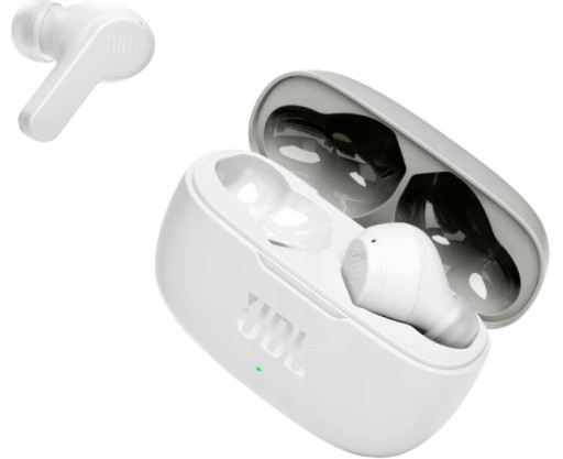 БЕСПРОВОДНЫЕ НАУШНИКИ JBL WAVE 200 TWS БЕЛЫЕ
