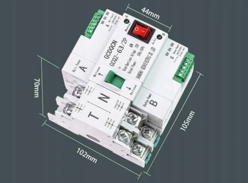 АВТОМАТИЧЕСКИЙ ВЫКЛЮЧАТЕЛЬ ПИТАНИЯ 63А 2P