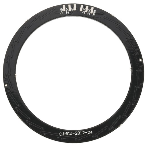 КОЛЬЦО RGB 24 X LED WS2812 5050 КОЛЬЦО RGB