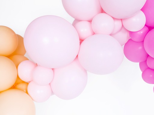 BALONY PASTELOWE KOLOROWE MIX 50 SZT 25CM GIRLANDA