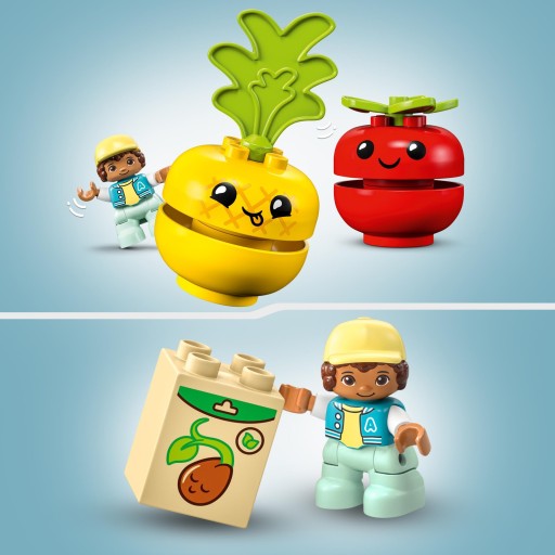 LEGO DUPLO Трактор с овощами и фруктами 10982