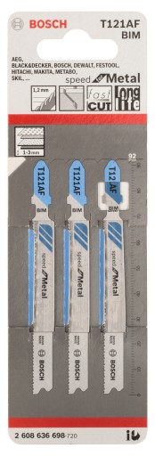 Полотно для лобзика Bosch T 121 AF