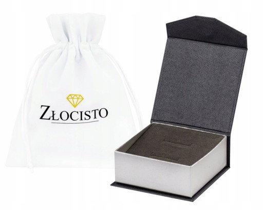 ZŁOTA ZAWIESZKA WISIOREK Z BRYLANTEM DIAMENTEM 585
