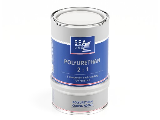 SEA LINE FARBA JACHTOWA POLIURETANOWA BIAŁA - 0,75