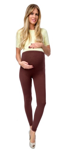 LEGGINGS для беременных, хлопковые леггинсы с вставкой для беременных, S/36