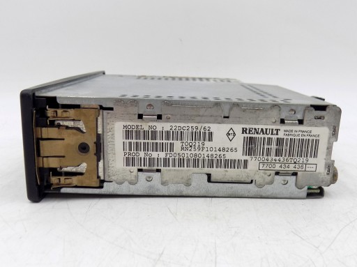 Магнитола RENAULT модель 22DC259