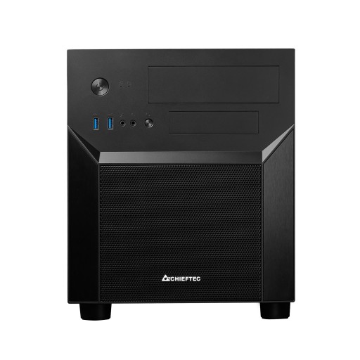 CI-02B-OP Корпус серии mATX Cube Mesh, черный