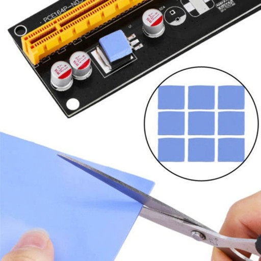 Thermopad 100x100 x 1,5 мм 6WmK Теплопроводящая лента Thermopad CPU GPU