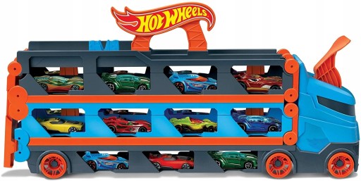 HOT WHEELS ГРУЗОВИК-ТРАНСПОРТ ГОНОЧНАЯ ТРАССА 3 ​​МАШИНЫ