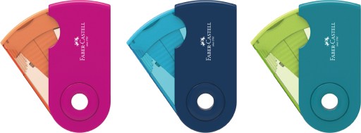 FABER-CASTELL Двойная точилка с контейнером LARGE Sleeve Trend