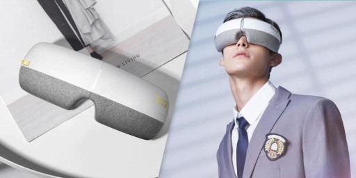 SKG E3-EN Массажер для глаз Белый Bluetooth