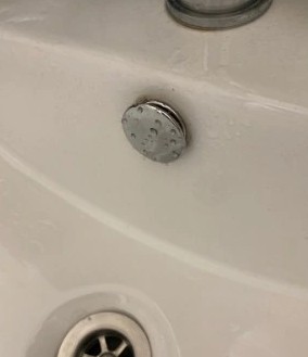 КОЛЬЦО ПЕРЕЛИВА ВОДЫ ДЛЯ УМЫВАЛЬНИКА БИДЕ, ХРОМ, 22мм